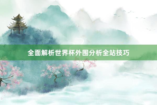 全面解析世界杯外围分析全站技巧